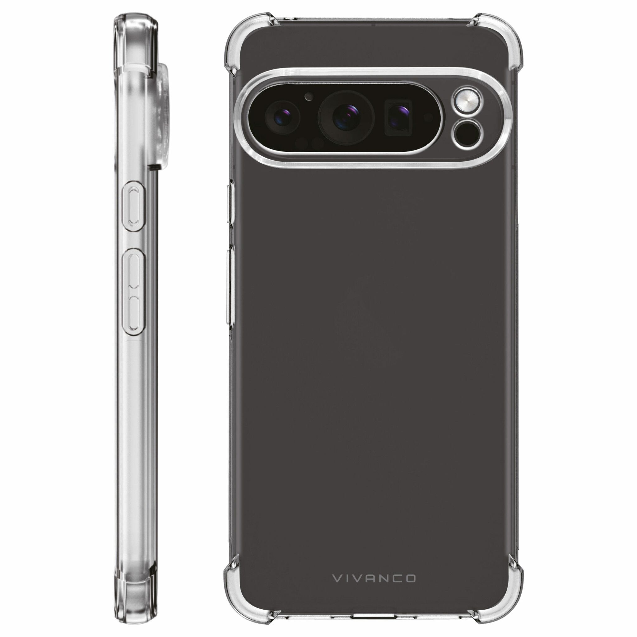 Vivanco Anti-Shock skal Google Pixel 9 Pro XL Transparent