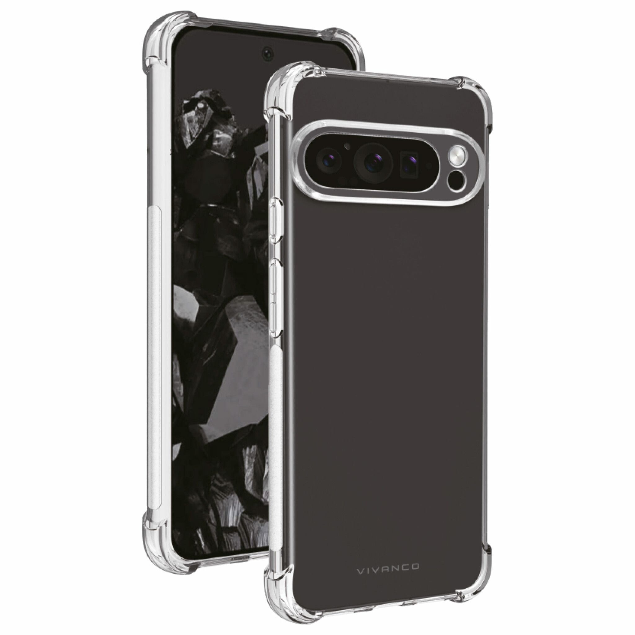 Vivanco Anti-Shock skal Google Pixel 9 Pro XL Transparent