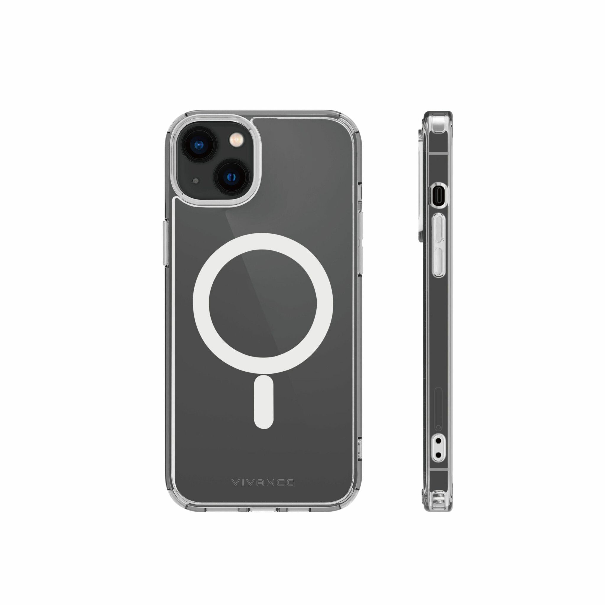 Vivanco Mag Steady skal iPhone 14 Plus Transparent
