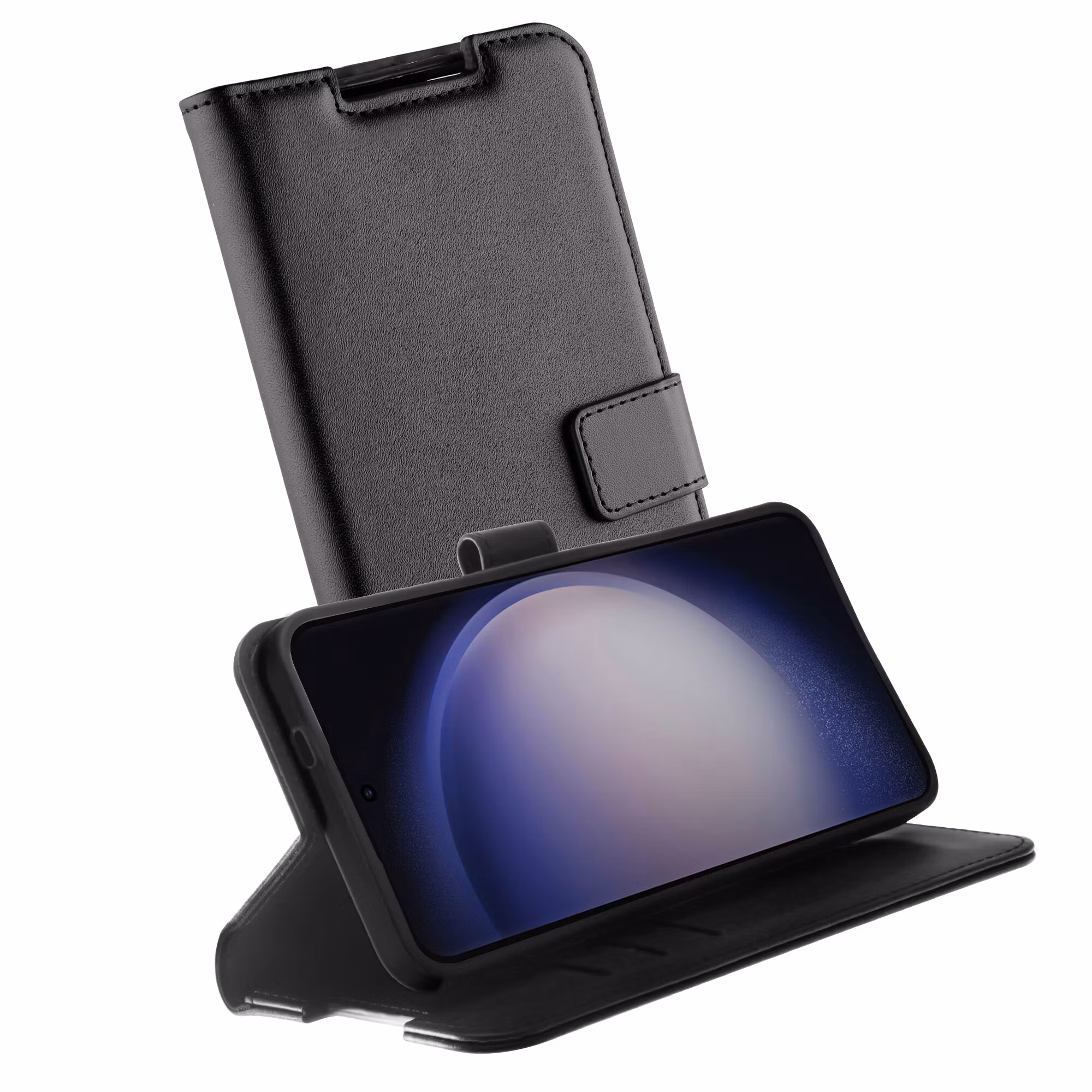 Vivanco Classic Plånboksfodral Galaxy S24 5G Svart