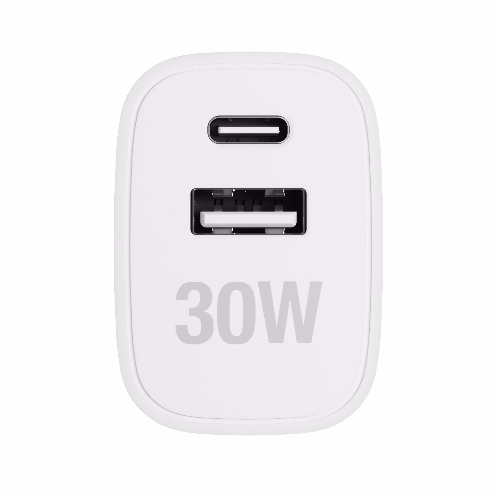 Vivanco Snabb GaN 30W 1xUSB-C/A Hemladdare med kabel 1.2m
