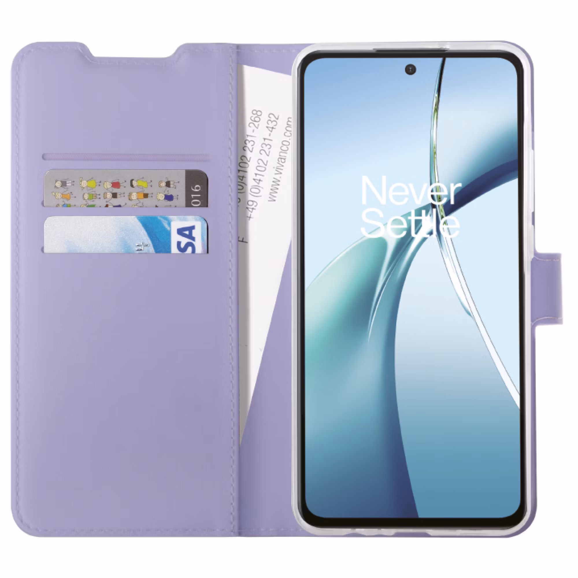 Vivanco Classic Plånboksfodral Nord CE4 Lite Lavendel