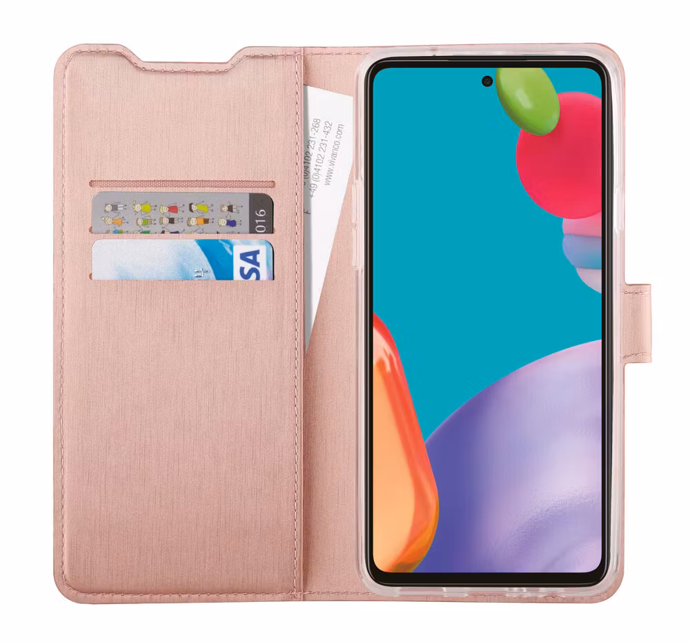 Vivanco Classic Plånboksfodral Galaxy S23 FE 5G Rosa