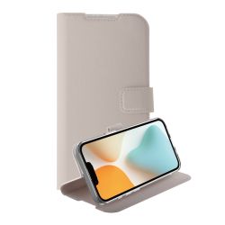 Vivanco Classic Plånboksfodral Apple iPhone 16e Greige