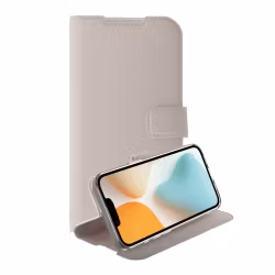 Vivanco Classic Plånboksfodral Apple iPhone 16e Greige