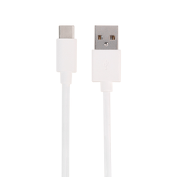 Vivanco USB-C/USB-A 2.0 kabel 2m Vit