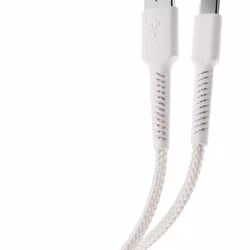 Vivanco Longlife USB-C/USB-A 2.0 kabel 0.5m Vit