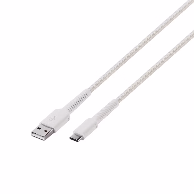 Vivanco Longlife USB-C/USB-A 2.0 kabel 0.5m Vit