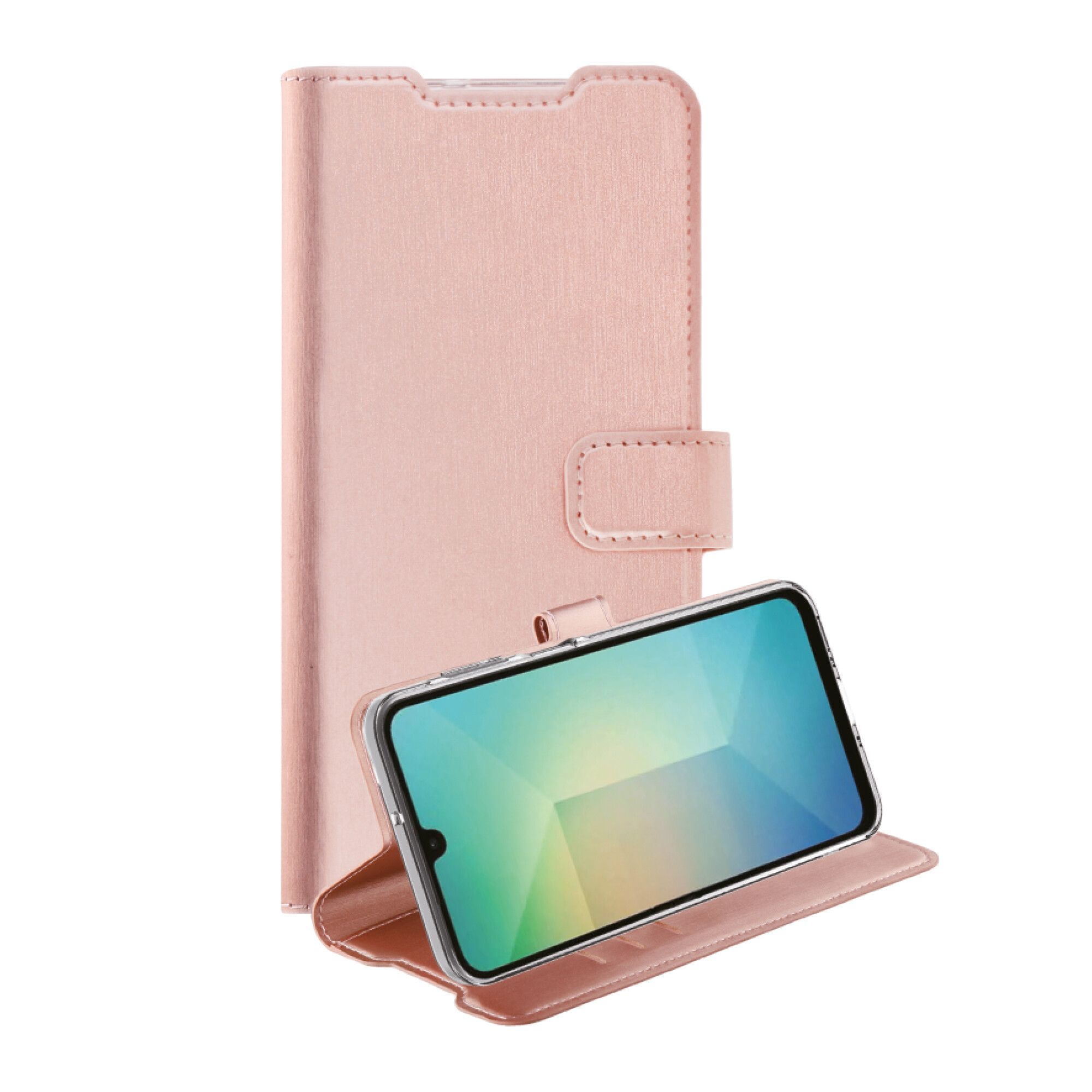 Vivanco Classic Plånboksfodral Samsung Galaxy A26 Rosa Guld
