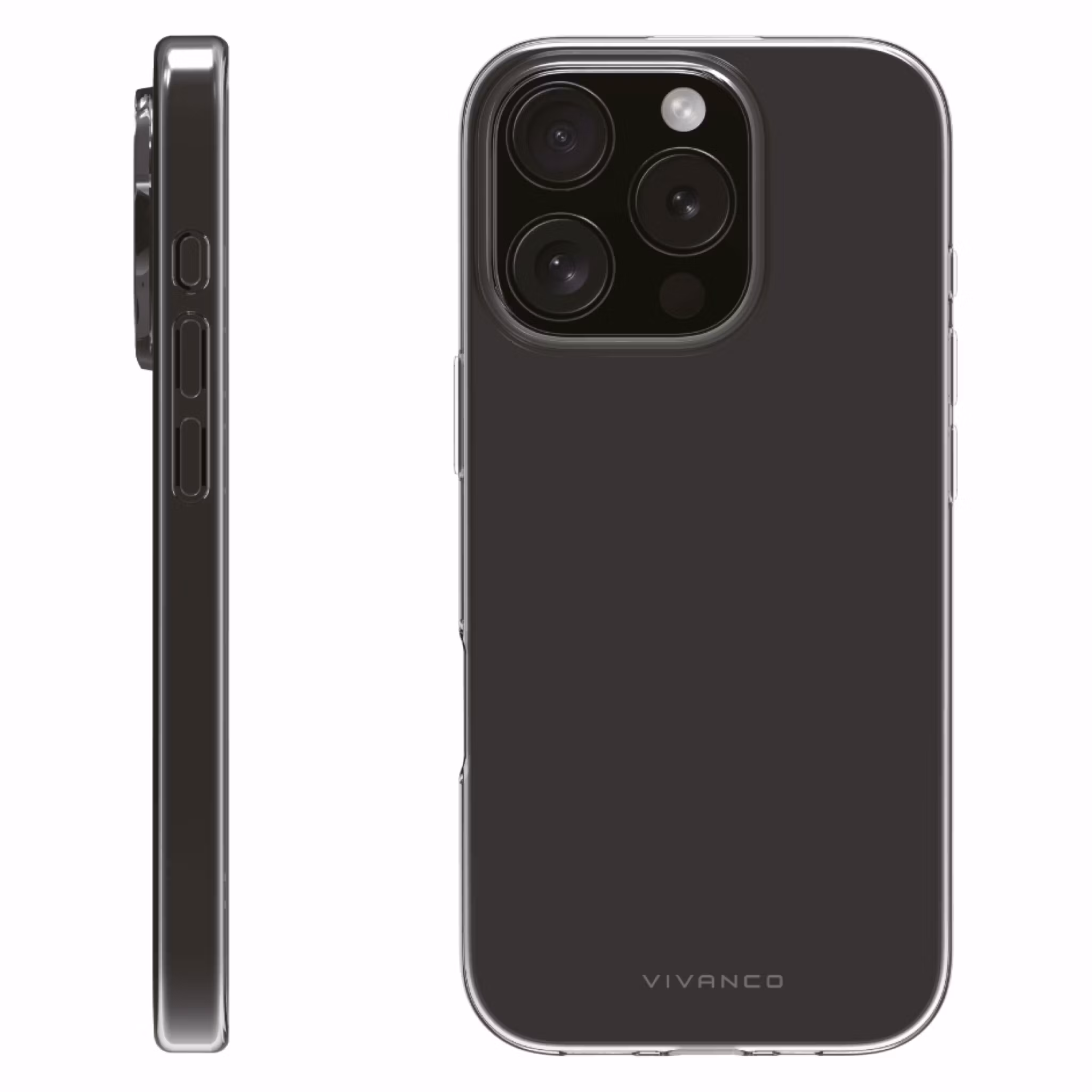 Vivanco Slim TPU skal iPhone 16 Pro Transparent