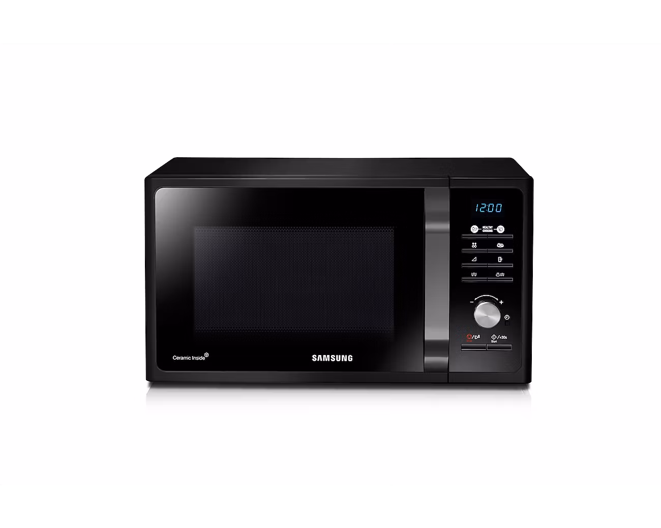 Samsung MG23F301TAK/BA mikrovågsugn Svart 23 L 800 W