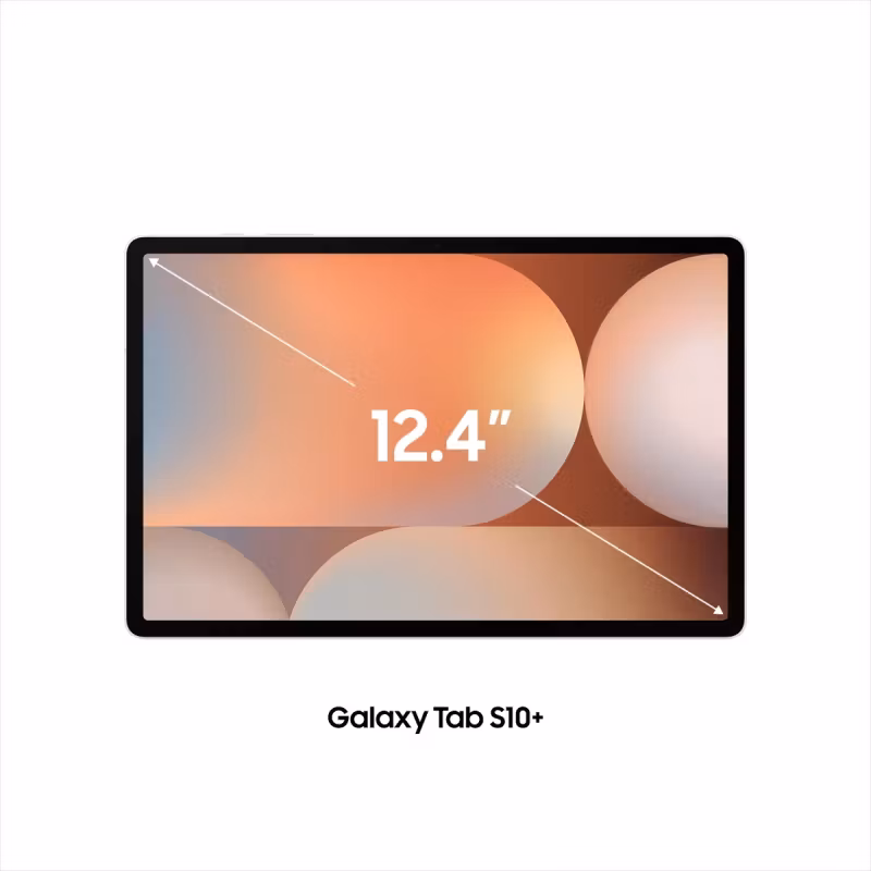 Samsung Galaxy Tab S10+ 5G 12.4" 256GB 12GB Månstens grå
