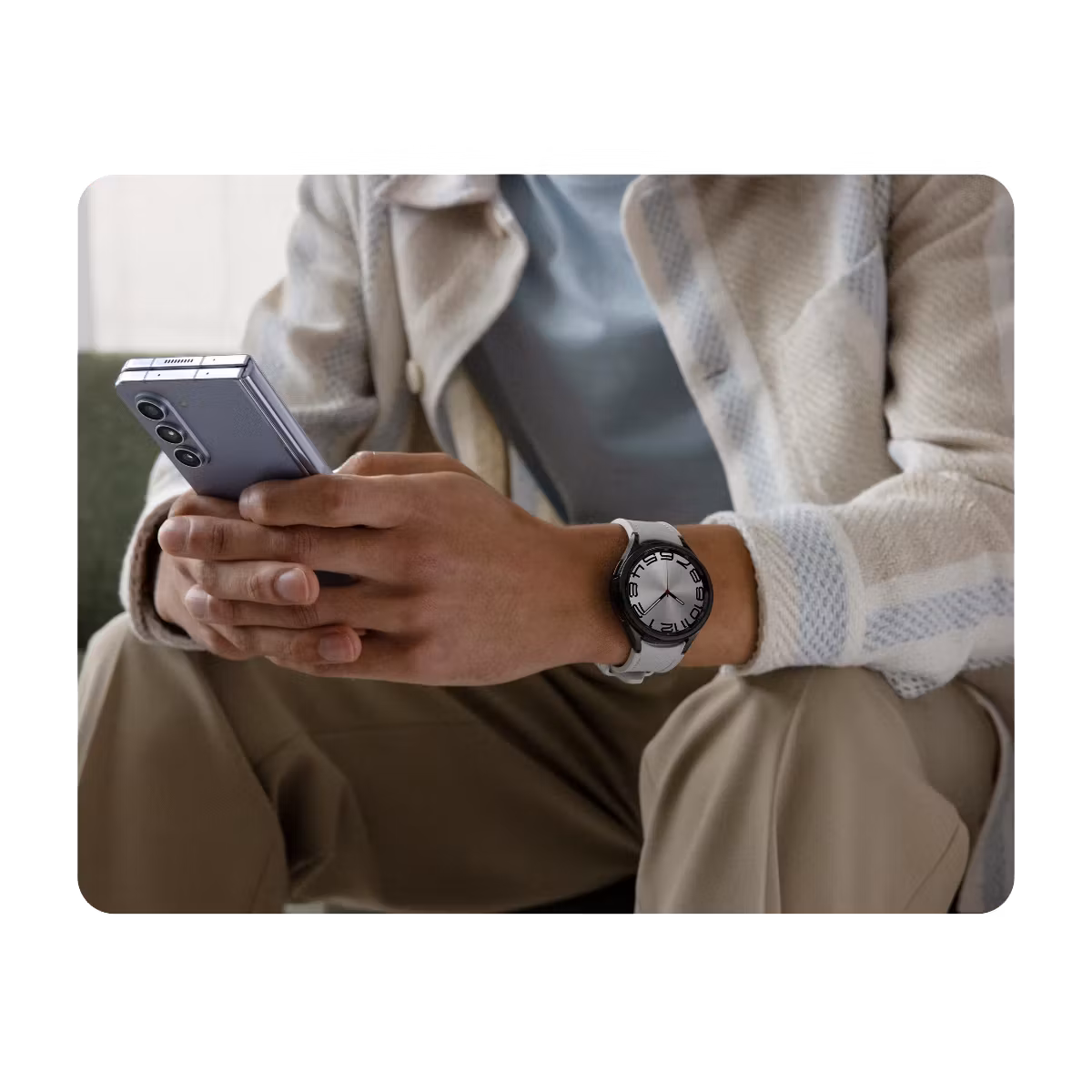 Samsung Galaxy Watch6 Classic Smartwatch 47 mm LTE Silver