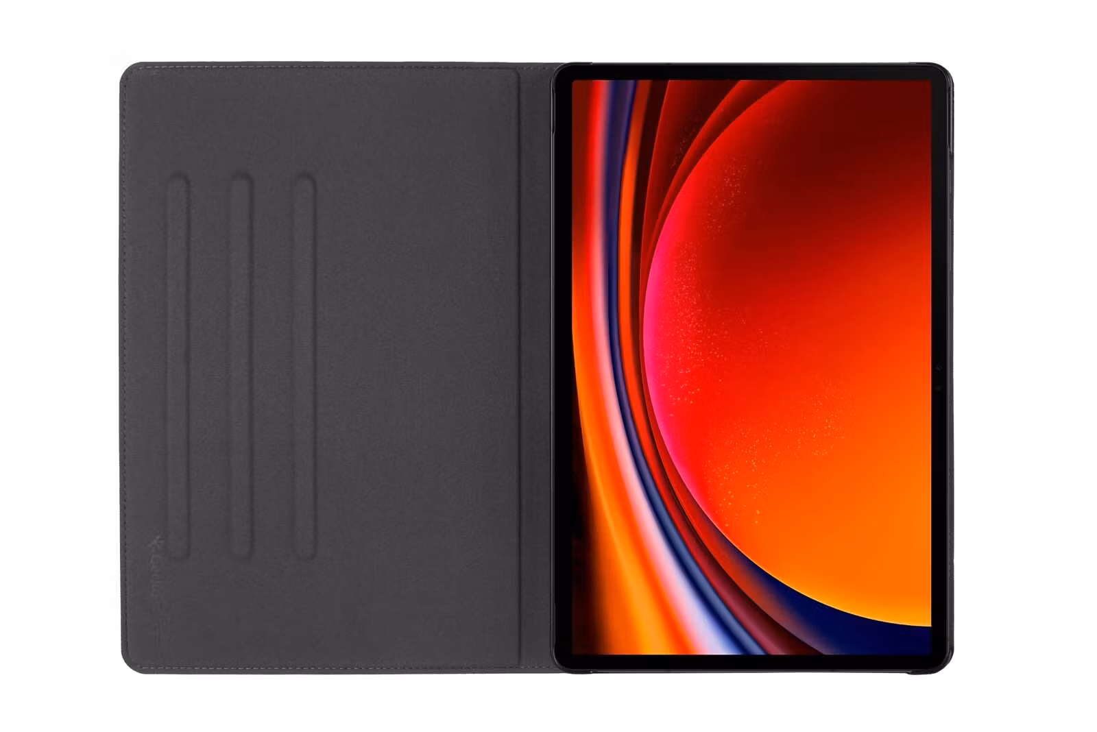 Gecko Folio Fodral Galaxy Tab S9+/S9+ FE 12.4" Svart