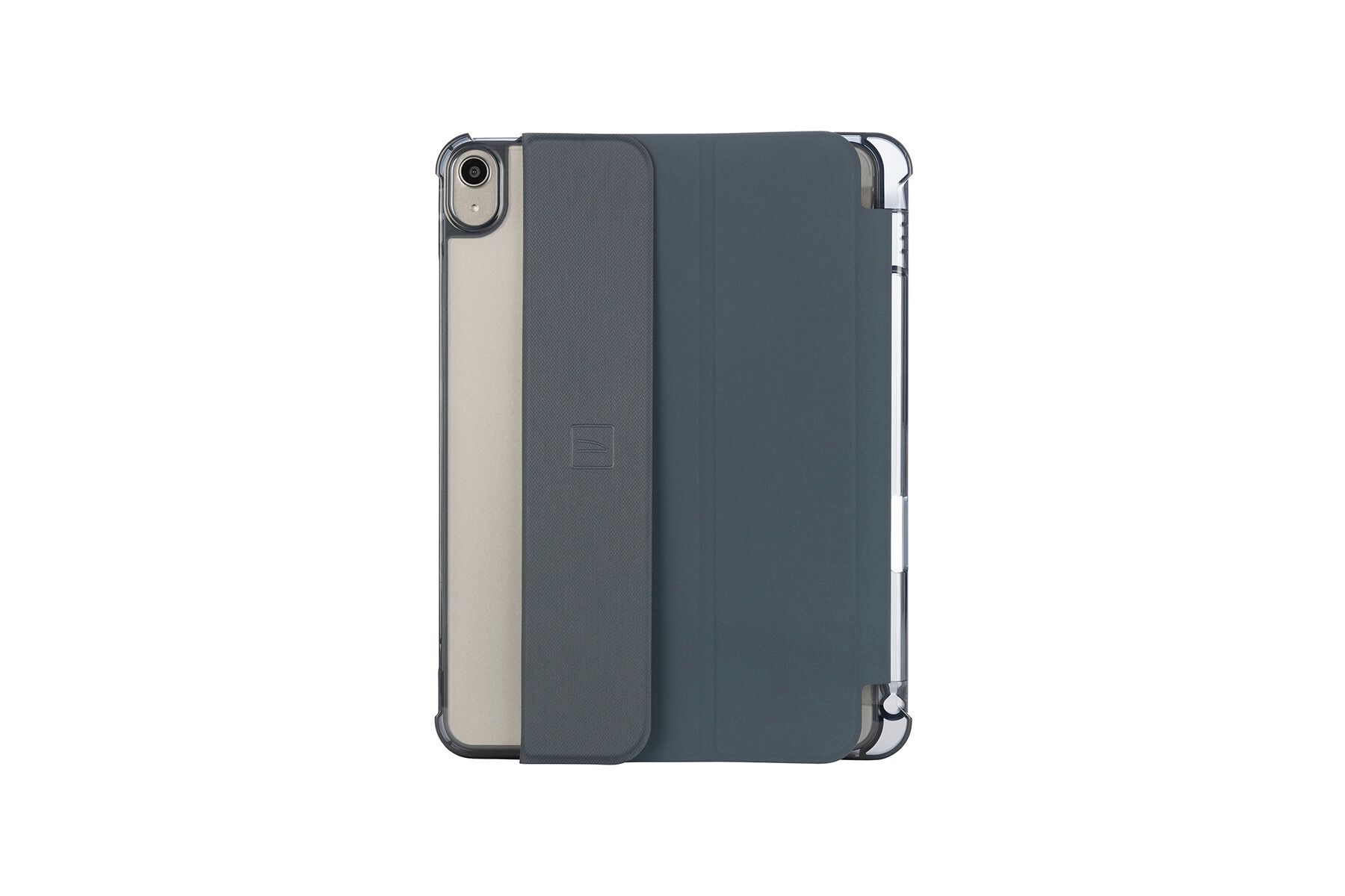 Tucano Satin Folio fodral iPad Air 11" M2 2024 Mörkblå/Transparent