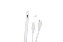 Tucano Aktiv stylus penna för iPads med USB-C Vit