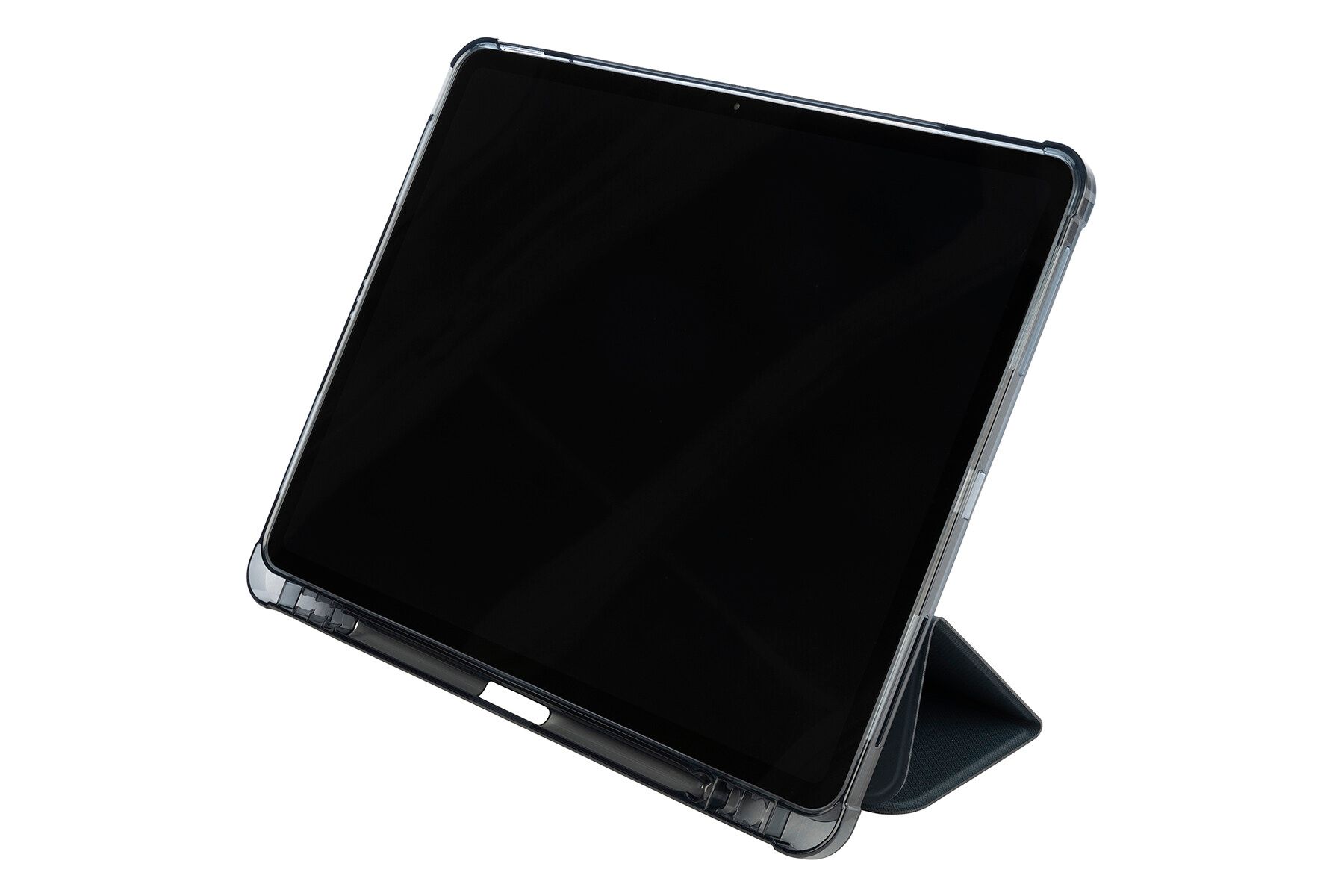 Tucano Satin Folio fodral iPad Air 13" M2 2024 Mörkblå/Transparent
