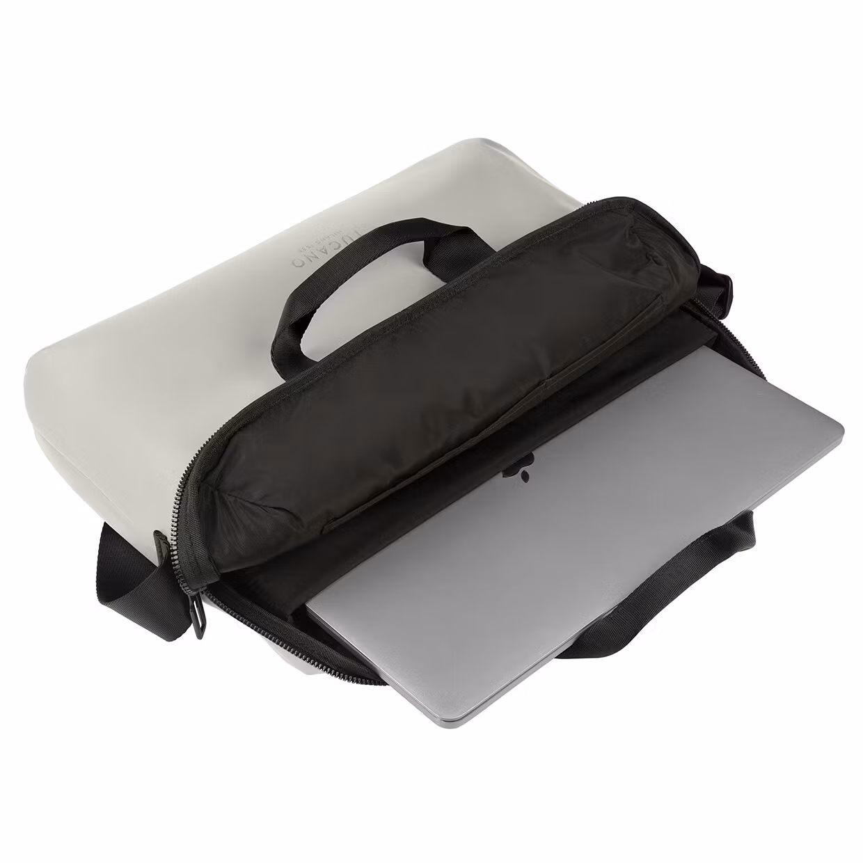 Tucano Gommo City 15.6"/MB 16" Notebook väska Ljusgrå