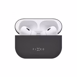 FIXED Silky Silikonofdral för Apple AirPods Pro 2 Svart