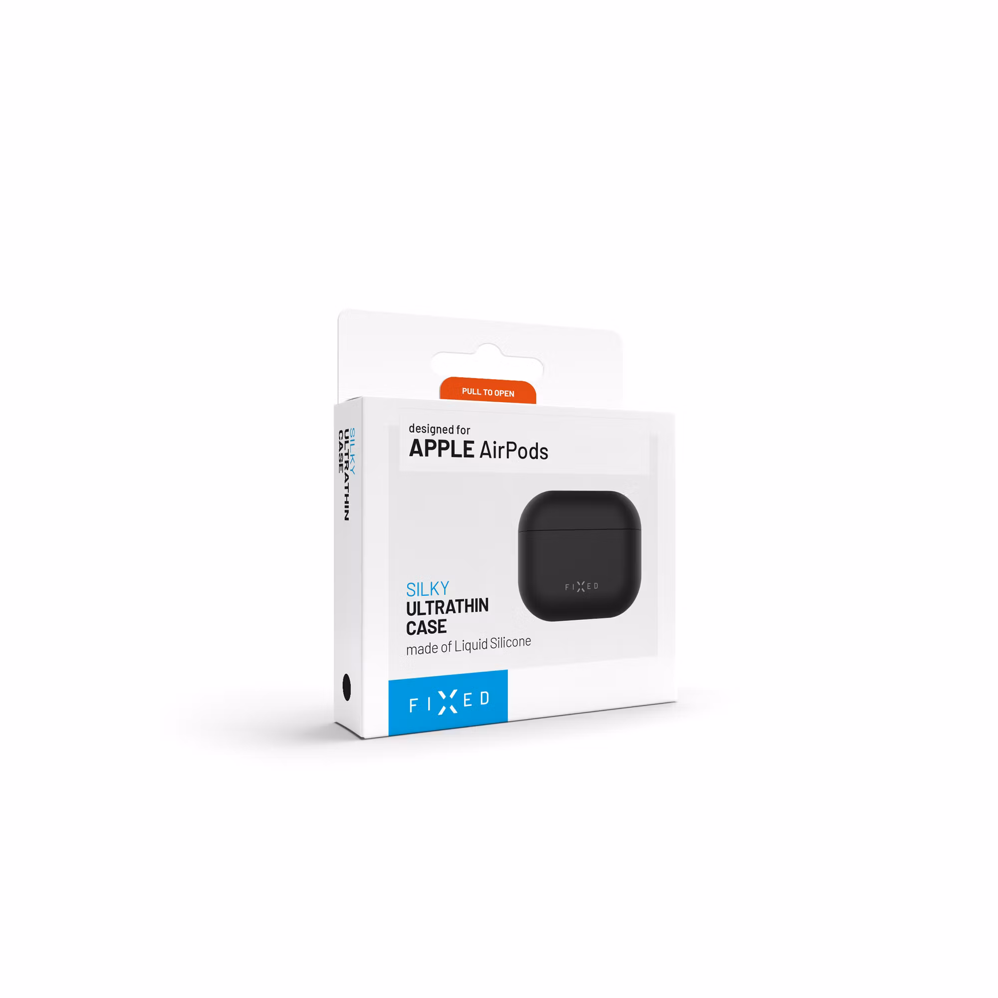 FIXED Silky Silikonofdral för Apple AirPods Pro 2 Svart