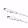 FIXED LIQUID silikonkabel 60W USB-C/C 1.2m Vit
