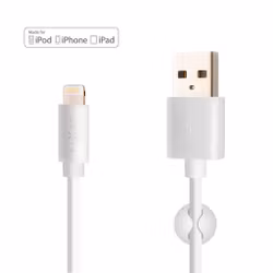 FIXED FIXED USB-A till Lightning MFI kabel 1m Vit