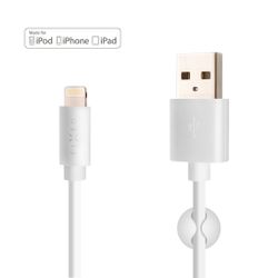 FIXED FIXED USB-A till Lightning MFI kabel 2m Vit