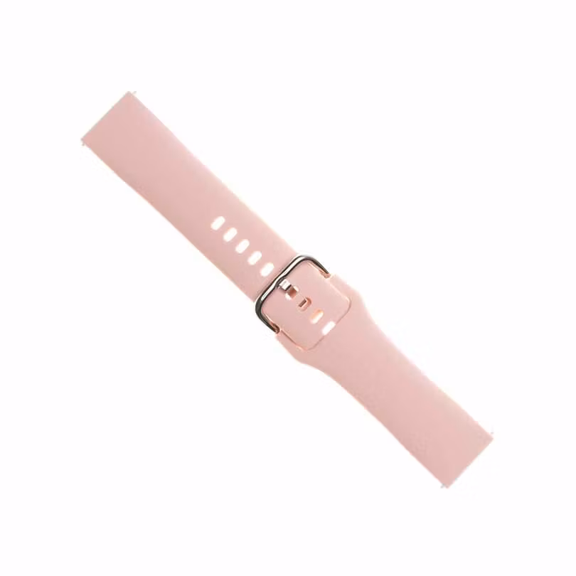 FIXED Silikonrem för Smartwatch Universal 22 mm Rosa