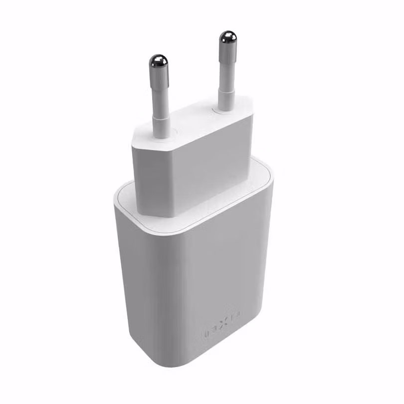 FIXED Super Snabb Hemladdare 2xUSB-C PD 3.0 35W Vit