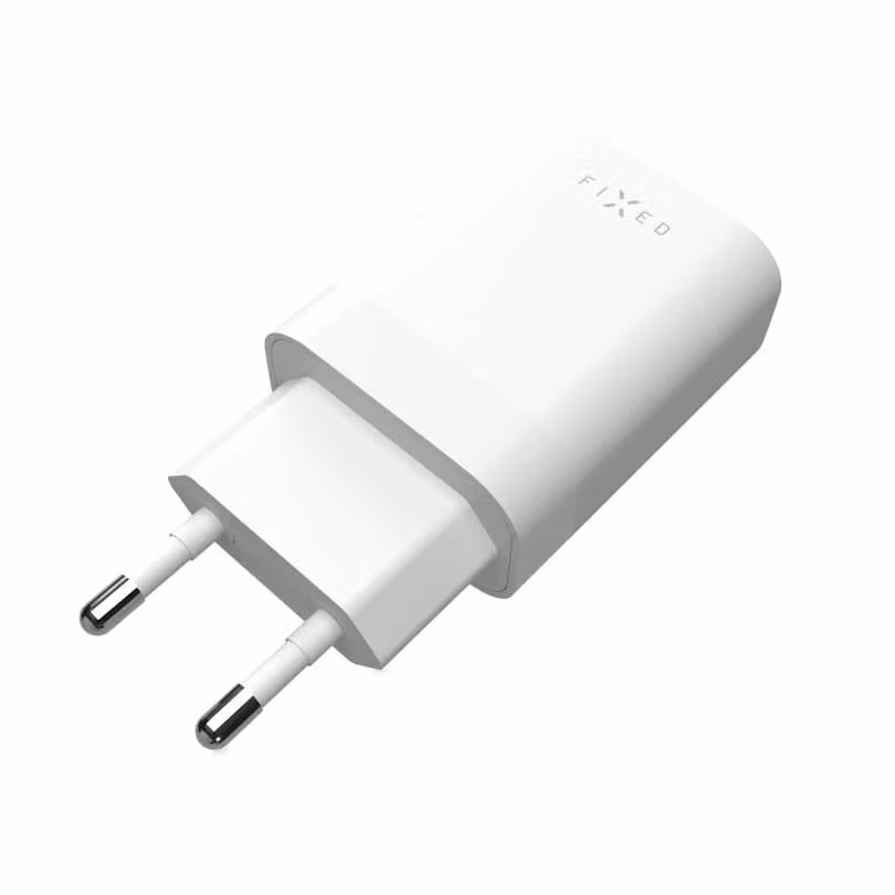 FIXED Super Snabb Hemladdare 2xUSB-C PD 3.0 35W Vit