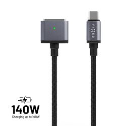 FIXED MacBook MagSafe 3 140W USB-C kabel 2m Svart