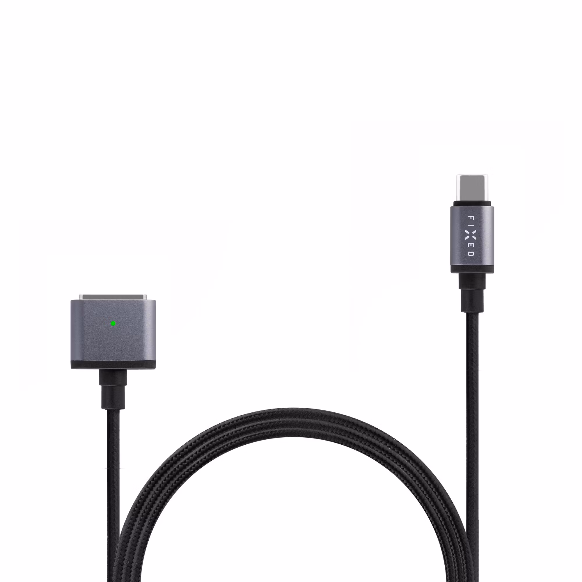 FIXED MacBook MagSafe 3 140W USB-C kabel 2m Svart
