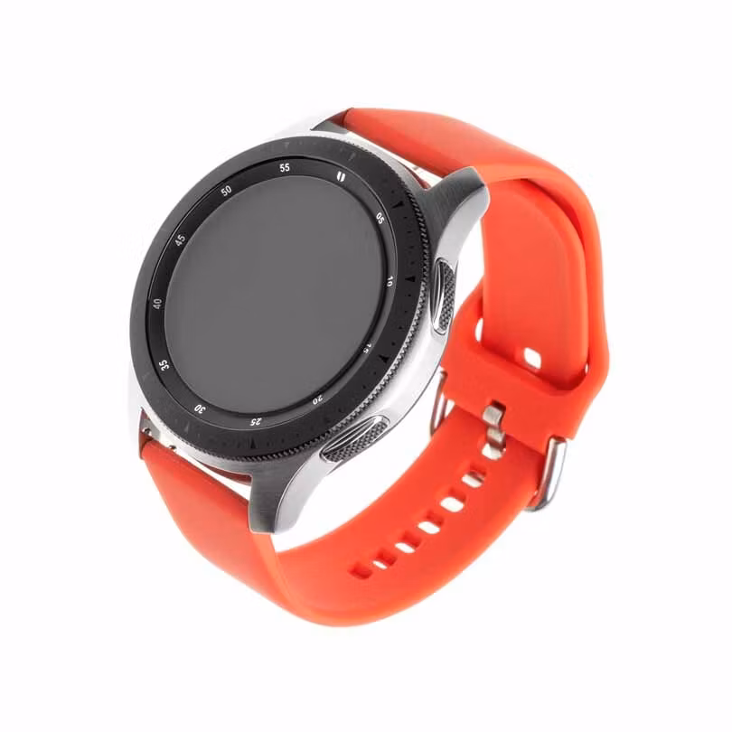 FIXED Silikonrem för Smartwatch Universal 20 mm Röd