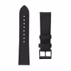 FIXED Äkta läderrem för Smartwatch Universal 20 mm Svart