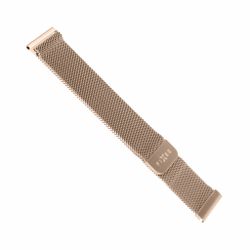 FIXED Mesh metallrem för Smartwatch Universal 22 mm Rosa