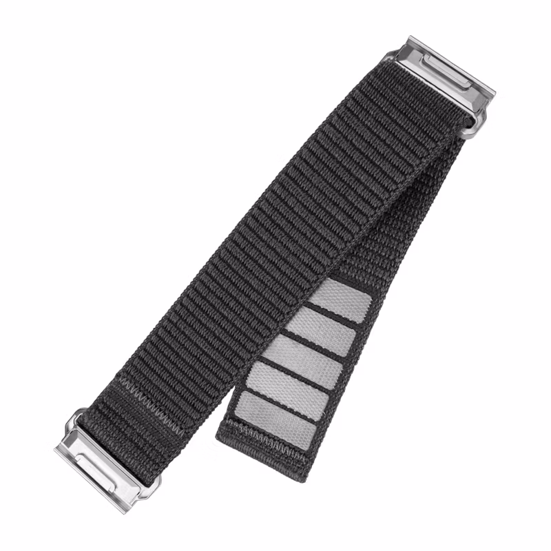 FIXED Nylonrem för Garmin QuickFit 22 mm Mörkgrå