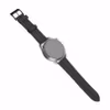 FIXED Äkta läderrem för Smartwatch Universal 22 mm Svart