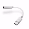 FIXED Audioadapter USB-C till 3.5mm Hona 10cm Vit