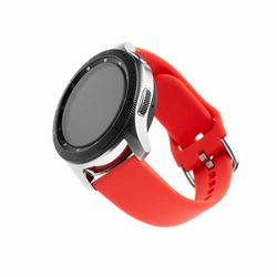 FIXED Silikonrem för Smartwatch Universal 22 mm Röd