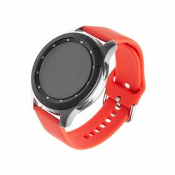 FIXED Silikonrem för Smartwatch Universal 22 mm Röd