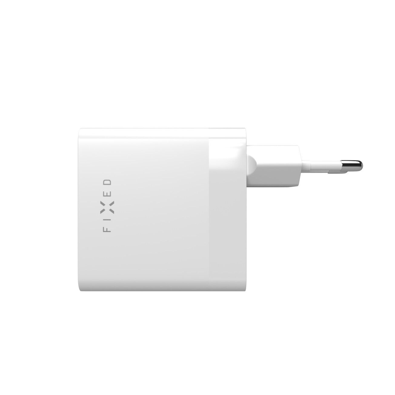 FIXED Supersnabb Hemladdare 65W 2xUSB-C PD 3.0 Vit