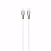 FIXED METAL USB-C/Lightning MFI flätad kabel 2m Vit