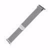 FIXED Mesh metallrem för Apple Watch 42/44/45/49mm Silv.