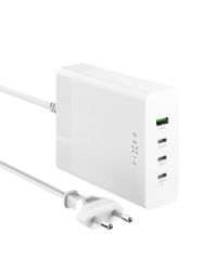FIXED Supersnabb GaN Desktop Laddare 200W 3xUSB-C/USB-A