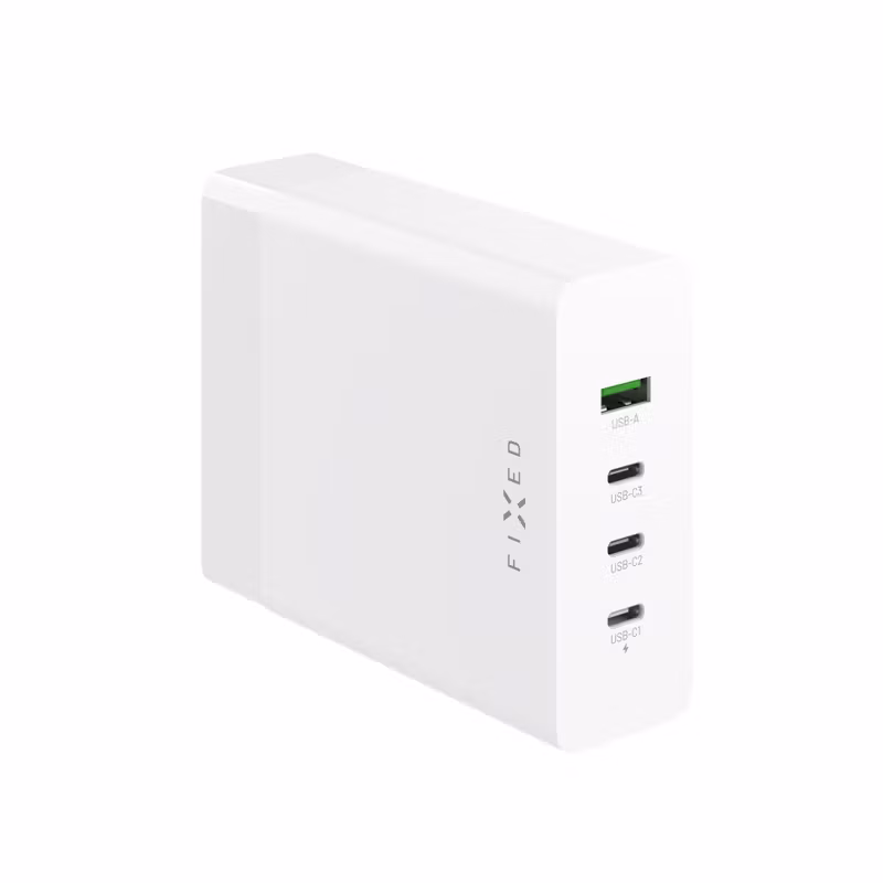 FIXED Supersnabb GaN Desktop Laddare 200W 3xUSB-C/USB-A