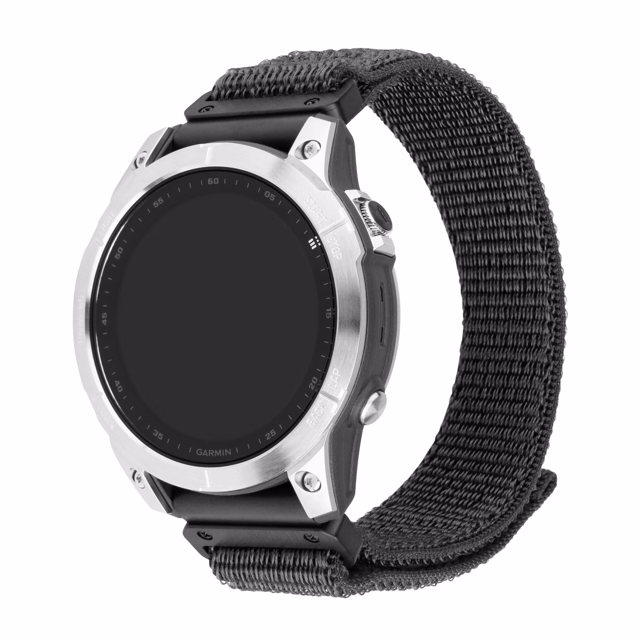 FIXED Nylonrem för Garmin QuickFit 26mm Mörkgrå