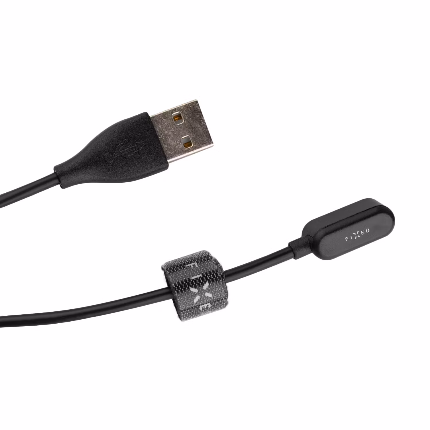 FIXED USB-A Laddningskabel för Honor-/Huawei Band Svart