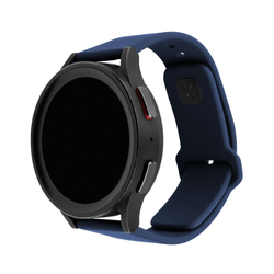 FIXED Silikonrem för Smartwatch Universal 20 mm Blå