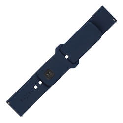 FIXED Silikonrem för Smartwatch Universal 20 mm Blå