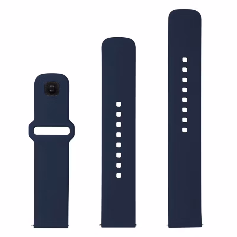 FIXED Silikonrem för Smartwatch Universal 20 mm Blå